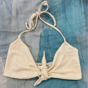 Reformation - Hermosa Bikini Top - Shell - Size XS